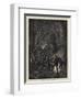 Buffalo Hunting, a Jamboree-Arthur Boyd Houghton-Framed Giclee Print