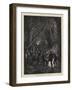 Buffalo Hunting, a Jamboree-Arthur Boyd Houghton-Framed Giclee Print