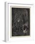 Buffalo Hunting, a Jamboree-Arthur Boyd Houghton-Framed Giclee Print