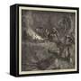 Buffalo Hunting, Camping Out-Arthur Boyd Houghton-Framed Stretched Canvas