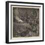 Buffalo Hunting, Camping Out-Arthur Boyd Houghton-Framed Giclee Print