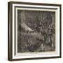 Buffalo Hunting, Camping Out-Arthur Boyd Houghton-Framed Giclee Print