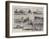 Buffalo Hunting in North America-Paul Frenzeny-Framed Giclee Print