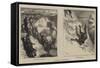 Buffalo Hunting-Arthur Boyd Houghton-Framed Stretched Canvas