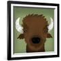 Buffalo III-Ryan Fowler-Framed Premium Giclee Print