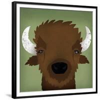 Buffalo III-Ryan Fowler-Framed Premium Giclee Print