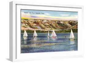 Buffalo Lake, Amarillo, Texas-null-Framed Art Print