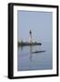 Buffalo Lighthouse, 1833, Us Coast Guard Base, Lake Erie, Buffalo, New York, USA-Cindy Miller Hopkins-Framed Premium Photographic Print