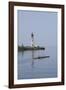 Buffalo Lighthouse, 1833, Us Coast Guard Base, Lake Erie, Buffalo, New York, USA-Cindy Miller Hopkins-Framed Photographic Print