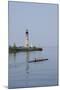 Buffalo Lighthouse, 1833, Us Coast Guard Base, Lake Erie, Buffalo, New York, USA-Cindy Miller Hopkins-Mounted Photographic Print