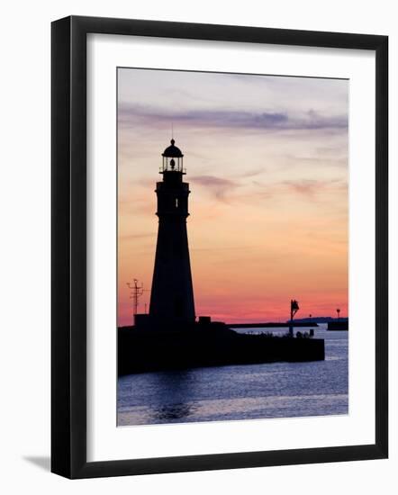 Buffalo Lighthouse, Buffalo Port, New York State, United States of America, North America-Richard Cummins-Framed Photographic Print