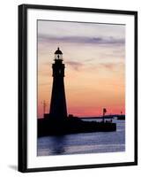 Buffalo Lighthouse, Buffalo Port, New York State, United States of America, North America-Richard Cummins-Framed Photographic Print