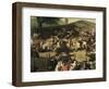 Buffalo Market in Maccarese, Ca 1755-Giuseppe Bottani-Framed Giclee Print