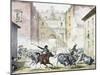 Buffalo Market in Porta Del Popolo-null-Mounted Giclee Print