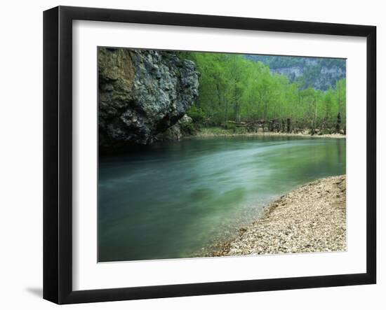 Buffalo National River, Arkansas, USA-Charles Gurche-Framed Photographic Print