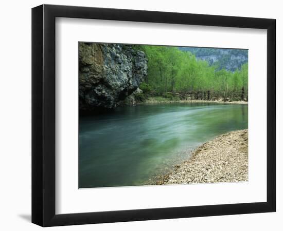 Buffalo National River, Arkansas, USA-Charles Gurche-Framed Photographic Print