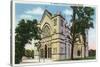 Buffalo, New York, Exterior View of St. Joseph's Cathedral with Spires Removed-Lantern Press-Stretched Canvas