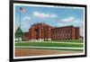 Buffalo, New York, Exterior View of the New 106th Field Artillery Armory-Lantern Press-Framed Art Print