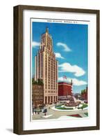 Buffalo, New York - Exterior View of the Rand Building-Lantern Press-Framed Art Print