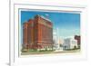 Buffalo, New York - NY State Office, Statler Hotel, McKinley Monument View-Lantern Press-Framed Art Print