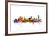 Buffalo New York Skyline-Michael Tompsett-Framed Art Print
