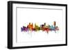 Buffalo New York Skyline-Michael Tompsett-Framed Art Print