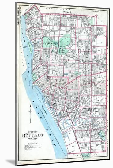 Buffalo, New York, United States, 1915-null-Mounted Giclee Print