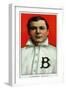 Buffalo, NY, Buffalo Minor League, Steamer Flanagan, Baseball Card-Lantern Press-Framed Art Print