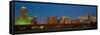 Buffalo, Skyline at Dusk, New York-null-Framed Stretched Canvas