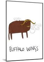 Buffalo Wings-null-Mounted Art Print