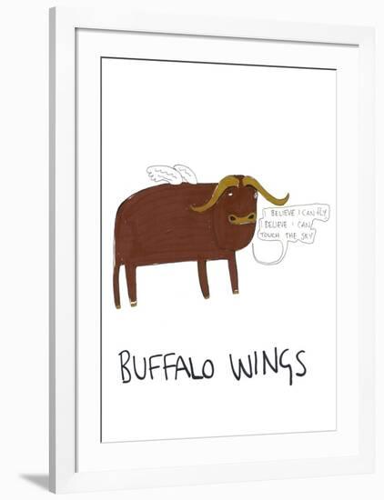 Buffalo Wings-null-Framed Giclee Print