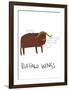 Buffalo Wings-null-Framed Giclee Print