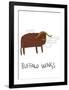 Buffalo Wings-null-Framed Giclee Print