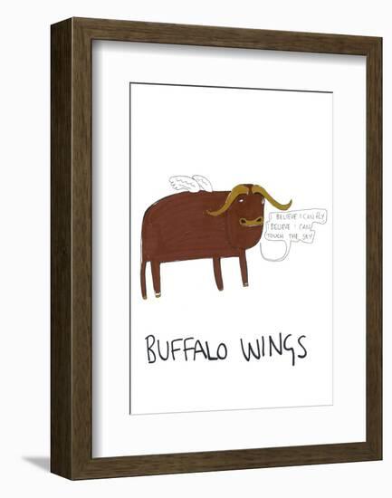 Buffalo Wings-null-Framed Giclee Print