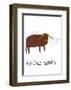 Buffalo Wings-null-Framed Giclee Print