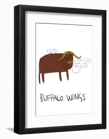 Buffalo Wings-null-Framed Giclee Print