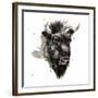 Buffalo-Philippe Debongnie-Framed Art Print