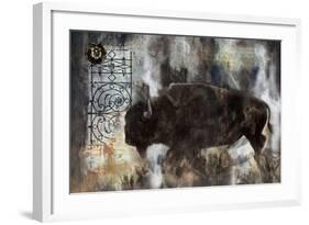 Buffalo-Marta Wiley-Framed Art Print