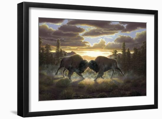 Buffalo-R.W. Hedge-Framed Giclee Print