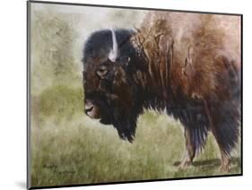 Buffalo-Rusty Frentner-Mounted Giclee Print