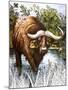 Buffalo-Susan Cartwright-Mounted Giclee Print