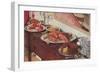 Buffet on Sideboard-null-Framed Premium Giclee Print