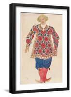 'Buffon Russe', 1924-Leon Bakst-Framed Giclee Print