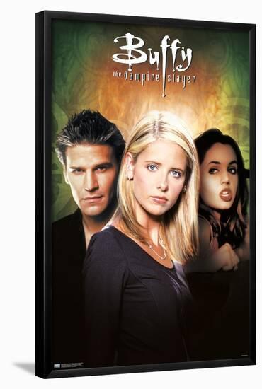 Buffy the Vampire Slayer - Season 3 One Sheet-Trends International-Framed Poster