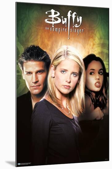 Buffy the Vampire Slayer - Season 3 One Sheet-Trends International-Mounted Poster