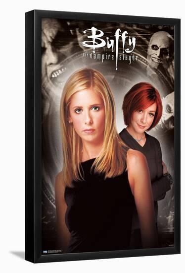 Buffy the Vampire Slayer - Season 4 One Sheet-Trends International-Framed Poster