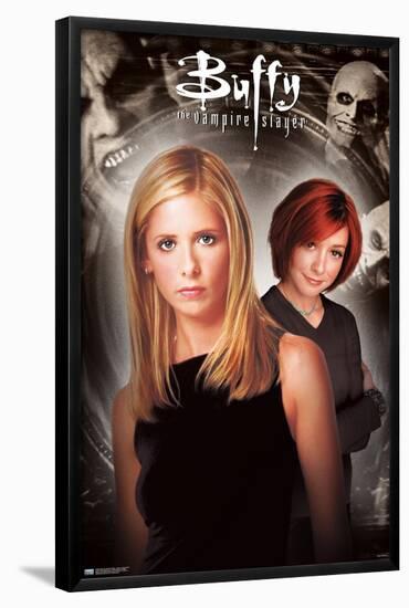 Buffy the Vampire Slayer - Season 4 One Sheet-Trends International-Framed Poster