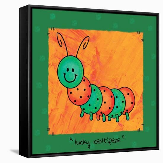 Bug Colors 05-Maria Trad-Framed Stretched Canvas