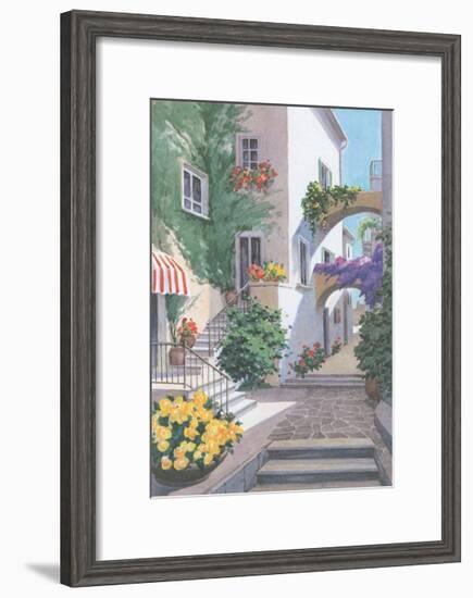 Buganvillea 9-null-Framed Art Print