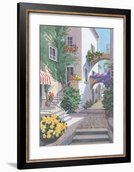 Buganvillea 9-null-Framed Art Print